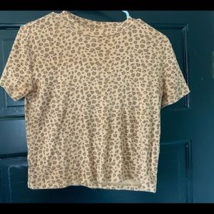 Cheetah Print Tee